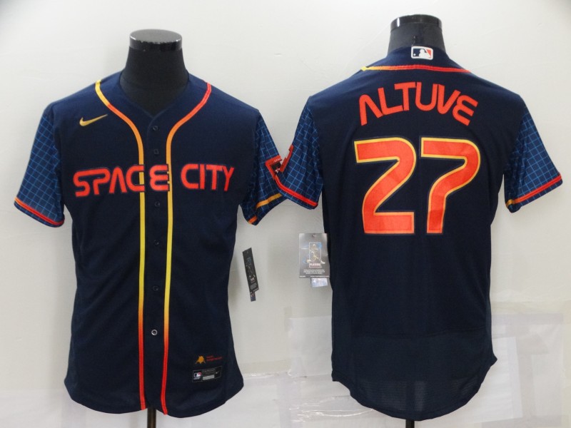 Astros 27 Jose Altuve Navy Nike 2022 City Connect Flexbase Jerseys,We sell and wholesale Astros 27 Jose Altuve Navy Nike 2022 City Connect Flexbase Jerseys on line form chian!